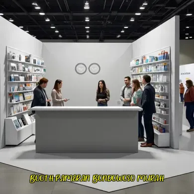 booth pameran bondowoso murah
